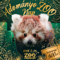 Ismét AdományoZOO Napra készül a Zoo Debrecen!