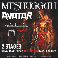 Meshuggah: monumentális turnényitás Budapesten, az Avatar vendégszereplésével
